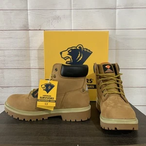 Herman Survivors Professional Series Driller Stahlkappe Arbeitsstiefel Herren Größe 13 - Bild 1 von 6