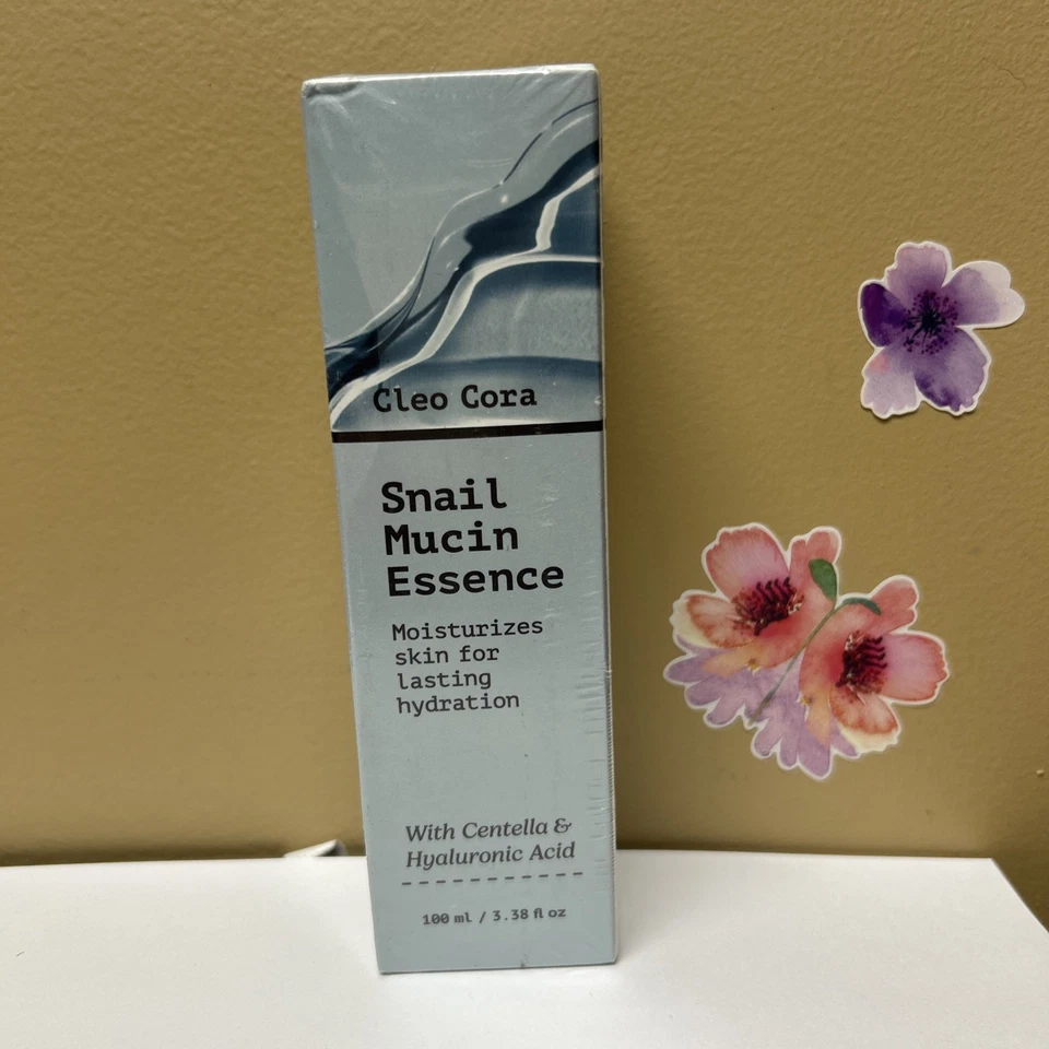 Cleo Cora Snail Mucin Essence Moisturizes w/Centella & Hyaluronic Acid 3.38 Oz - image 1 of 1