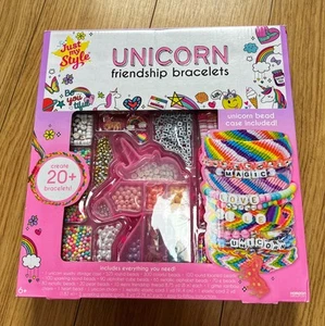 Just My Style Unicorn Friendship Jewelry Shamballa Bracelets Craft Kit Ages 6+ - Picture 1 of 2