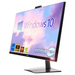 All in One i7 27" 2K Windows 10 RAM 8 GB SSD 240 GB PC Computer Fixed Gaming - Picture 1 of 11