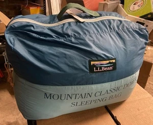 L.L. Bean Mountain Classic Down Sleeping Bag 30°F  LONG Brand New! - Picture 1 of 1