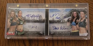 Ronda Rousey Miesha Tate And 2 More Autos UFC 2013 American Bloodlines 3/5 - Picture 1 of 7