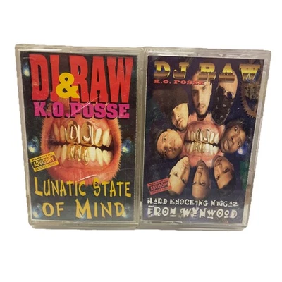 DJ Raw/K.O. Posse Hard Knocking from Wynwood And Lunatic State Of Mind Tape Lot2 - Image 1 of 4