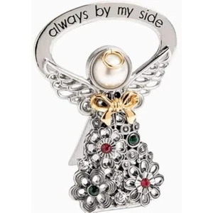 Alexa's Angels Always By My Side Weihnachten Nachttisch Engel 2,5 Zoll Neu - Bild 1 von 2