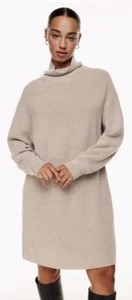 Abito maglione Aritzia Babaton maclean lana merino erica betulla grande $149+ - Foto 1 di 10