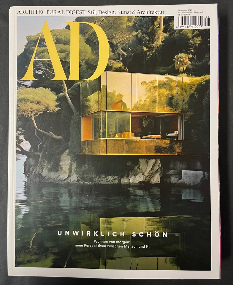 Wie neu: Zeitschrift "AD - Architectural Digest", Ausgabe November 2023 - Bild 1 von 1