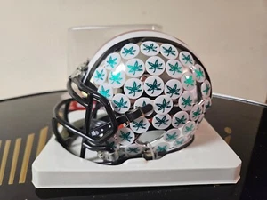 Rare Ohio State Buckeyes Speed CLC Chrome Alternate Football Mini Helmet 8015975 - Picture 1 of 6