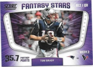Score Fantasy Stars Inserts 2018 - Tú eliges ~ Brady | A. Marrón y más... ~ - Imagen 1 de 7