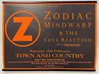 TERRORVISION 1ST EVER UK TOUR 1992 CONCERT POSTER W/ ZODIAC MINDWARP