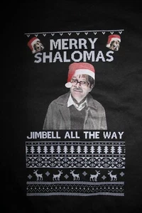 MERRY SHALOMAS - JIMBELL ALL THE WAY - Felpa, Medium colore Nero - Foto 1 di 5