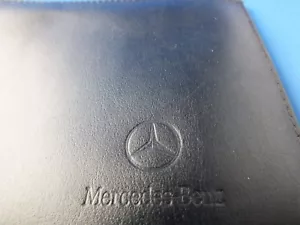 Original von Mercedes Partner Leder Etui Fahrzeug Führerschein FZG-Schein Tasche - Bild 1 von 5