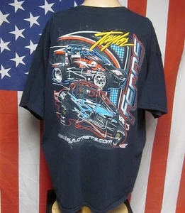 TAYLOR FERNS female racing T shirt 2XL sprint cars USAC racing Michigan tee XXL - Picture 1 of 4