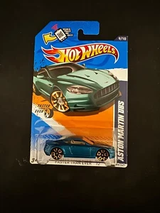 Hot Wheels ASTON MARTIN DBS - 2012 Faster Than Ever FTE - Green #99 - Picture 1 of 1