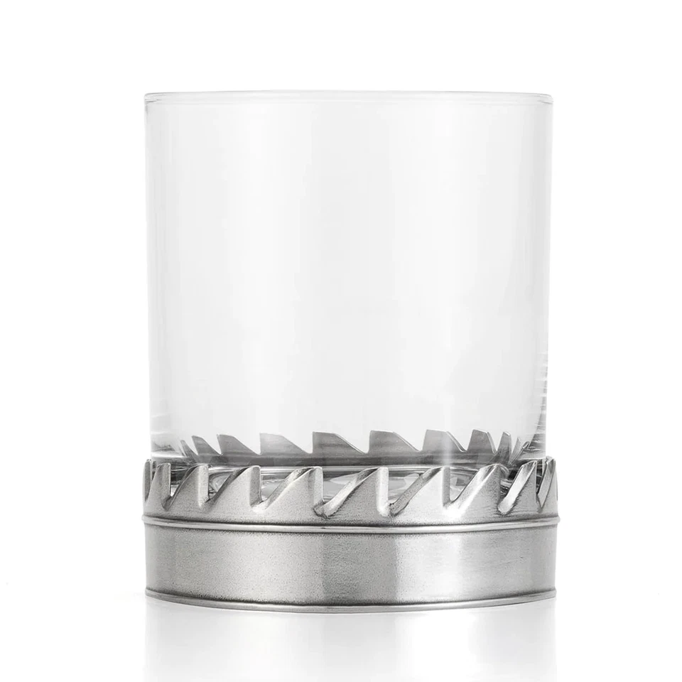 Royal Selangor Toolbar Collection Pewter Designer Highball Glass for Whiskey - Image 1 of 1