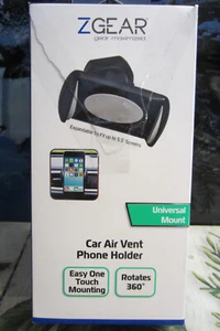 CAR PHONE HOLDER Z GEAR AIR VENT (UNVERSAL MOUNT) - Picture 1 of 4