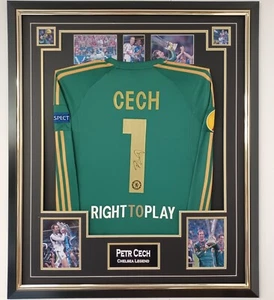 Rare Framed Petr Cech Signed Shirt Autographed Jersey - Picture 1 of 4