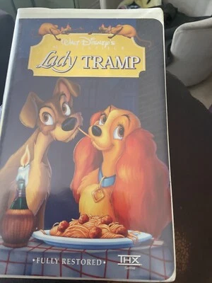 Lady and the Tramp (VHS, 1998) Walt Disney's Masterpiece Collection - Image 1 of 3