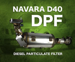 DPF Diesel Particulate Filter for D40 Navara 2.5L (YD25DDTi) - Picture 1 of 2