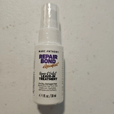 Marc Anthony Repair Bond + Rescuplex Tratamiento sin enjuague Tamaño de viaje 1 oz/30 ml Foto 1 de 2