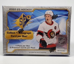2022-23 Upper Deck SPx Hockey Hobby Box #4