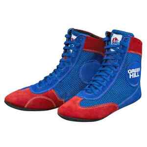 Green Hill Sambo Shoes FIAS UFC MMA Grappling Shoes Kick Professional Wrestling