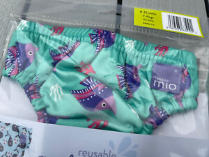** NEW Bambino Mio Reusable Swim Nappy 7-9kg Up to 6-12Months, Brand New**