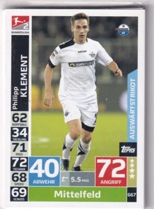 Match Attax Bundesliga 2018-19 No. 667 Philipp Klement - Picture 1 of 1