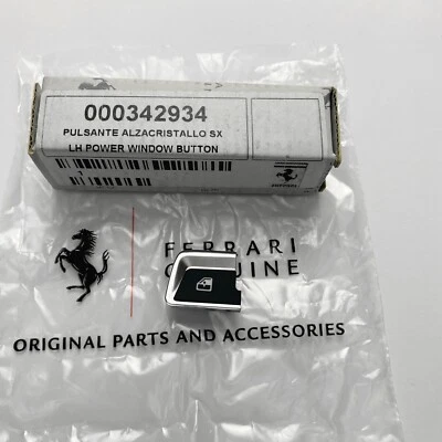 Ferrari F8/812 botão interruptor janela esquerda super rápido 342934 novo em folha - Imagem 1 de 3