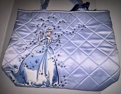 Nuevo Bolso de Mano Vera Bradley Disney Grande Vera Cenicienta Paisley en Morning Glory Foto 1 de 4