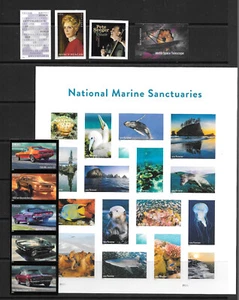 Tenth Thru 18th IMPERFORATE (NO DIE-CUT) 2022 Issues as Singles, MNH-5702a-5747a - Bild 1 von 2