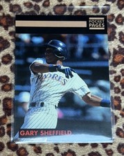 1992 Pocket Pages Gary Sheffield #20 Free Sample Card