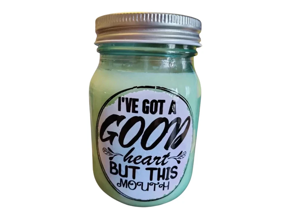 12 oz Birds Of Paradise Mason Jar Candle - Image 1 of 1