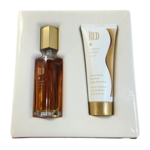 RED by Giorgio Beverly Hills 1.7 oz EDT y 3.4 Cuerpo/L Mujer Caja de Regalo Nuevo - Imagen 1 de 3