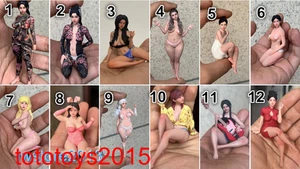 1/18 1/16 1/12 1/10 Beauty Sexy Girl Women Resin Figurines Figures Scene Model - Picture 1 of 136