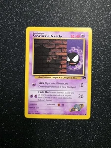 Pokemon Karte Sabrina´s Gastly 96/132 Gym Challenge Englisch - Bild 1 von 3