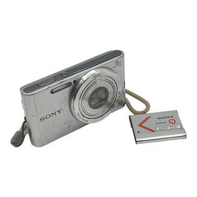 SONY Cyber-shot DSC-W830 Digitalkamera Silber - Bild 1 von 4