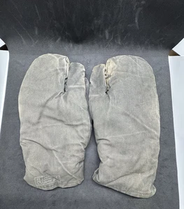 Guantes de invierno vintage del ejército soviético URSS forrados de lana para clima frío - Imagen 1 de 12