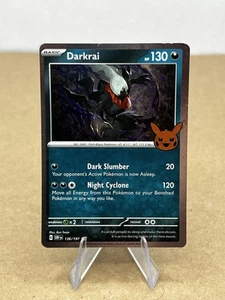 2023 Pokémon Obsidian Flames Darkrai #136 Rare Holo Trick or Trade TCG Single - Bild 1 von 2