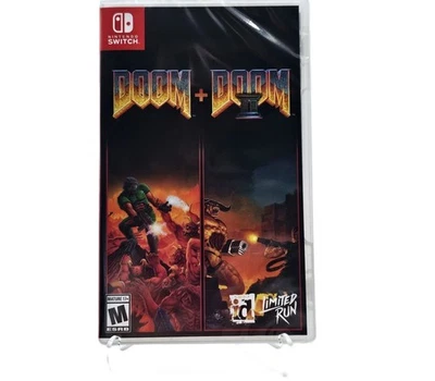 DOOM I + II Collection 1 2 +Sigil Nintendo Switch Limited Run Games, IN HAND - Изображение 1 из 2
