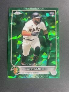 Topps Chrome Update Series Sapphire Edition 2022 - Rookie Debut Heliot Ramos... - Foto 1 di 2