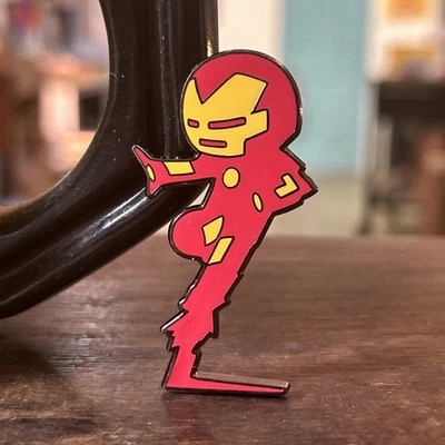 Sdcc 2016 Exclusive Skottie Young Iron Man Enamel Pin - Image 1 of 4