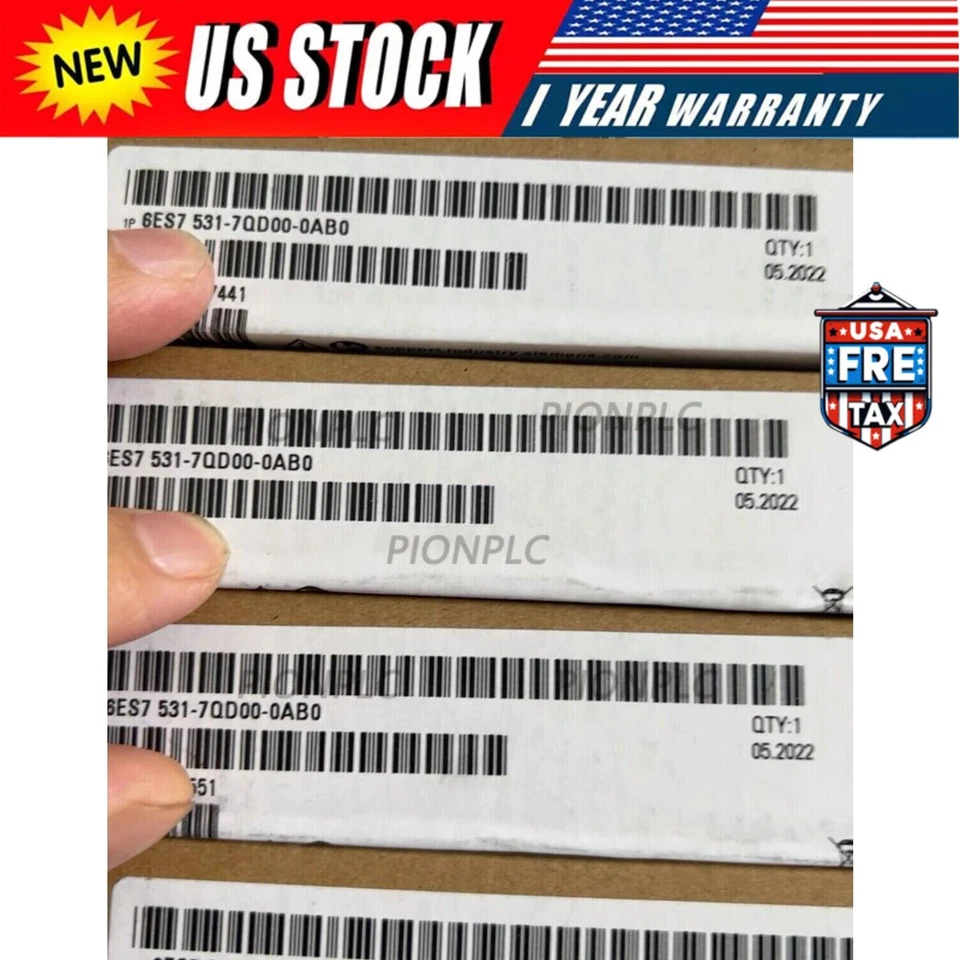 New Siemens S7-1500 Analog input module 6ES7531-7QD00-0AB0 6ES7 531-7QD00-0AB0 - Image 1 of 1