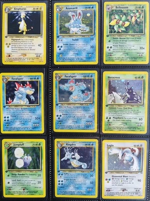 Complete Neo Genesis 1st Edition 111/111 Pokemon Card Set WOTC TCG 2001 Lugia - Image 1 of 4