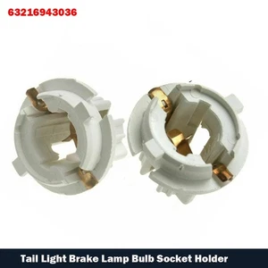 High Quality Tail Light Socket Bulb Holder Reversing Lights White 2* Car Lamp - Picture 1 of 12