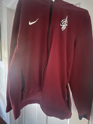 NBA Cleveland Cavaliers NIKE Dri-Fit Showtime Cremallera Completa Sudadera con Capucha Chaqueta XL Foto 1 de 3
