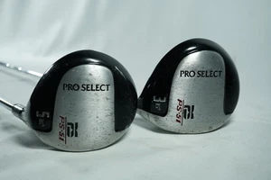 Pro Select PS51 3 and 5 Woods / Steel Shafts / New Grips - Picture 1 of 6