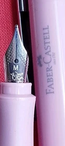 Offer FABER CASTELL Fountain Pen Nib M, Made In Slovenia + New Ink Cartridge - Bild 1 von 14