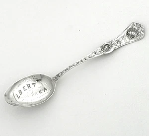 Albert Lea Minnesota Souvenir Spoon 5.25” Watson Co Sterling Silver Antique - Picture 1 of 6