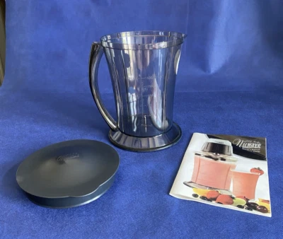 NUWAVE Fiesta Mezclador Jarra y Tapa 48 OZ Modelo 22191 Repuesto Nuevo Foto 1 de 4