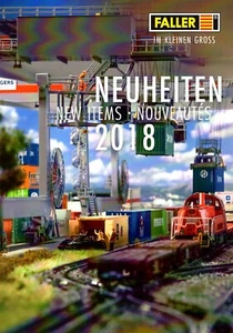 Brochure Faller - Nouveautés 2018 - Imagen 1 de 1